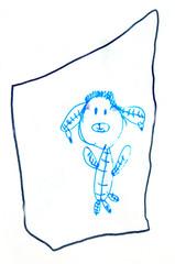 The Child's drawing