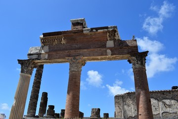Fototapeta na wymiar Pompei