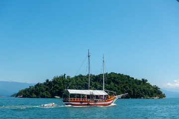 Boat trip, Paraty, Brazil