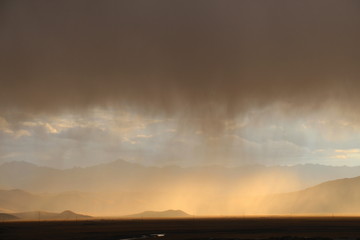 Regenwolke Altiplano