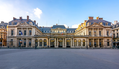 Fototapeta na wymiar Palais Royal palace in Paris, France