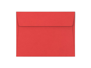 Blank paper envelope mockup