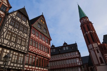 Obraz premium Die Altstadt von Frankfurt