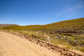 Landscape view of Jujuy, Argentina
