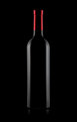Bottle of red wine