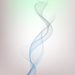  Smoky wavy blue wave