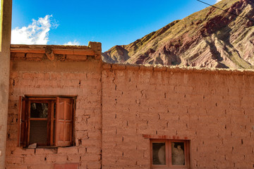 Fototapeta premium Landscape view of the historic architecture of Salta, Argentina
