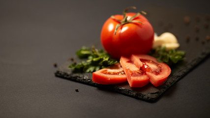 Vegetables on the table