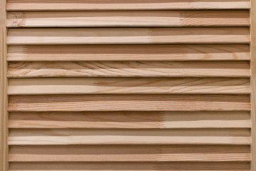 Blinds and natural wood background