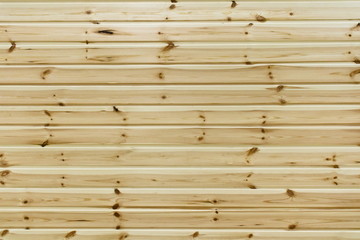 Horisontal narrow planks of wood with knots texture