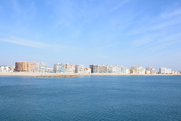 Fototapeta premium Palavas les flots, a seaside resort of the Languedoc coast