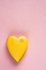 Heart shaped cookies made by hand