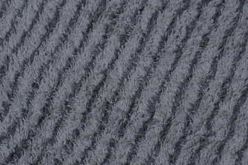Grey cloth texture pattern with stripes