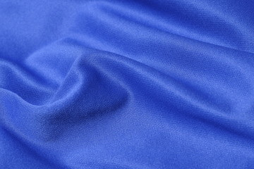 Blue cloth texture pattern