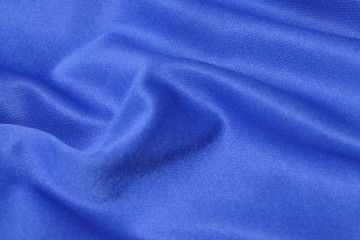 Blue cloth texture pattern