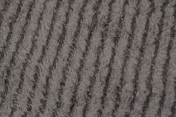 Grey cloth texture pattern with stripes