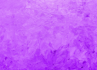 Obraz premium Pastel bright violet colored oil painted background