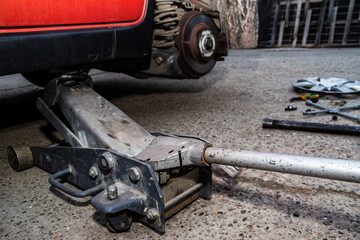 Tire replacement service, fitting with balancing, change to winter