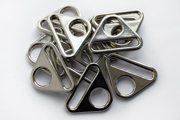 The filled buckles for bags performed by nickel for the industrial purposes and tailoring of...