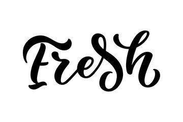 Lettering quote, great design for any purposes. Vector slogan. Tasty breakfast. Diet food. Pasture, healthy nutrition.
