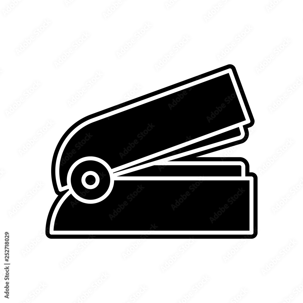 Poster stapler icon. element of education for mobile concept and web apps icon. glyph, flat icon for websit