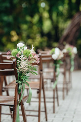 wedding ceremony area