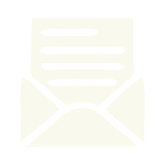 Obraz premium flat color retro cartoon letter and envelope