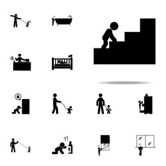 baby, stairs icon. Baby icons universal set for web and mobile