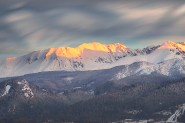 Fototapeta na wymiar Zakopane in the Tatras