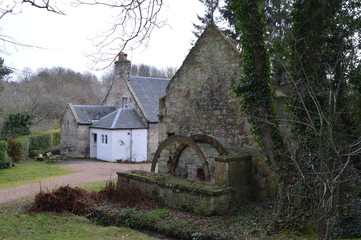 Lade Braes Walk St Andrews. Fife, Scotland in February