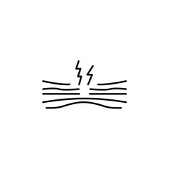 sprain, disease, medical icon. Element of disease icon. Thin line icon for website design and development, app development. Premium icon