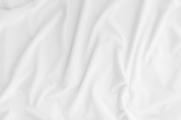 Abstract background. luxury cloth or liquid wave or wavy folds. White satin fabric texture...