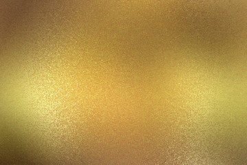 Abstract background, glowing bronze metallic plate texture