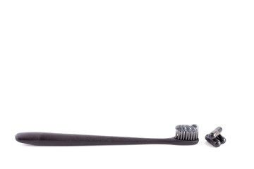 Black Toothpaste with Capsule of Activated Charcoal