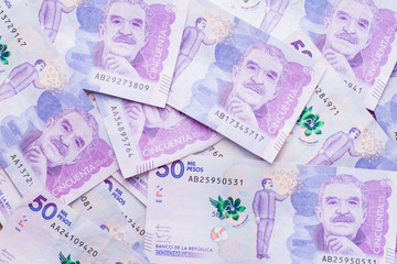 Colombian peso notes