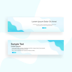 web banner - landing page - Web Design template Web Design Elements - Vector