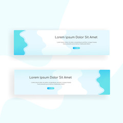 web banner - landing page - Web Design template Web Design Elements - Vector