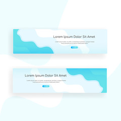 web banner - landing page - Web Design template Web Design Elements - Vector