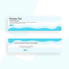 web banner - landing page - Web Design template Web Design Elements - Vector