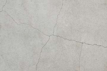 Obraz premium コンクリート床のひび割れ