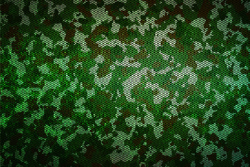 green and black camouflage pattern blackground. - 252747401