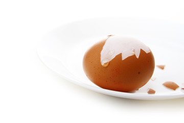 Egg background / chicken egg yolk is a major source of vitamins and minerals. It contains all of the egg's fat and cholesterol, and nearly half of the protein