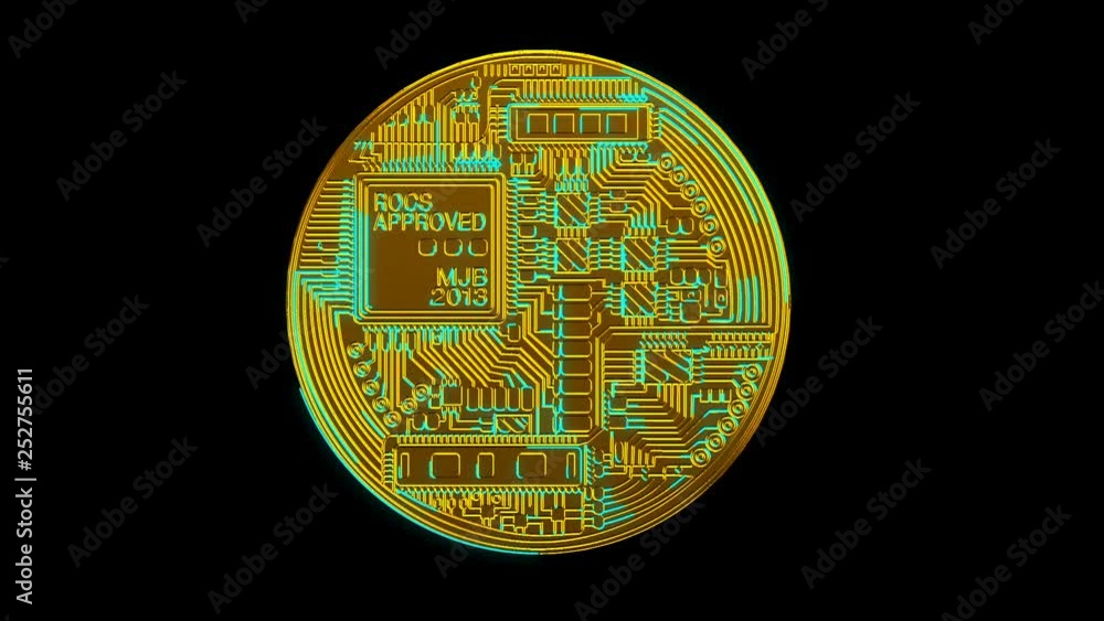 Aufkleber bitcoin blockchain crypto currency digital encryption network for world money
