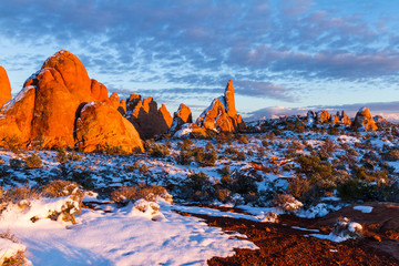 Winter in Arches National Park