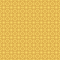 Modern Stylish Geometry Seamless Pattern Art Deco Background. Luxury Texture For Wallpaper, Invitation. Vector Illustration. Orange color