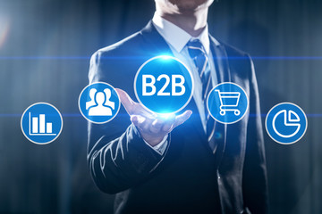 B2B Business Company Commerce Technology Marketing concept