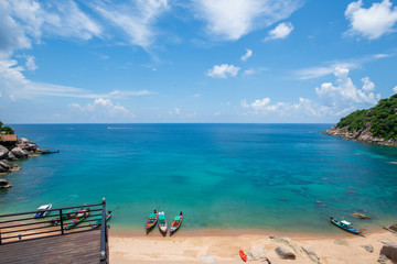 tropical beach in thailand