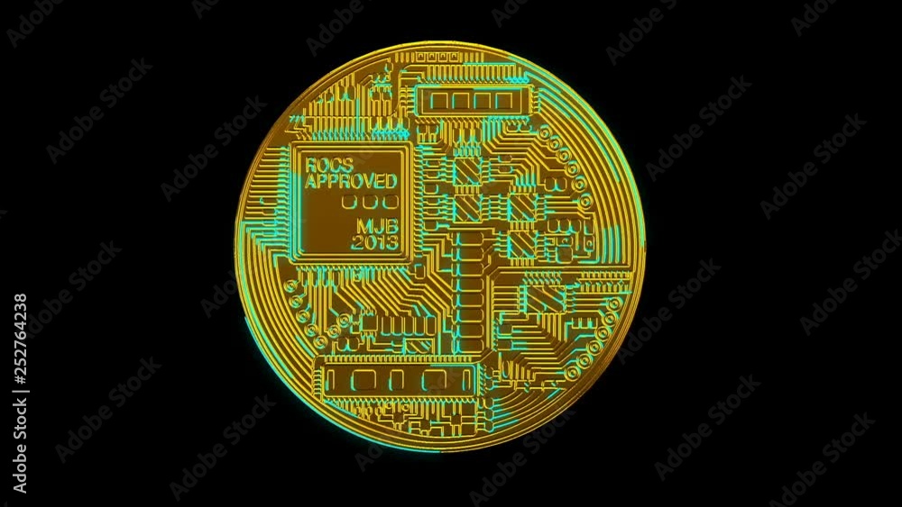 Aufkleber bitcoin blockchain crypto currency digital encryption network for world money, alpha channel