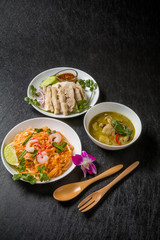 代表的なタイ料理　typical Thai cuisine