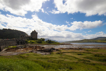 Fototapeta na wymiar Eilean Donal Castle in Scotland